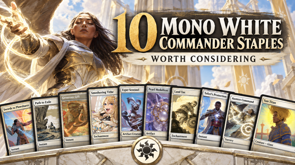 10 Mono-White Commander Staples Worth&nbsp;Considering