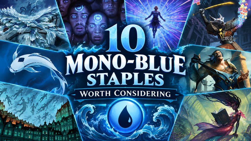 10 Mono-Blue Commander Staples worth&nbsp;considering