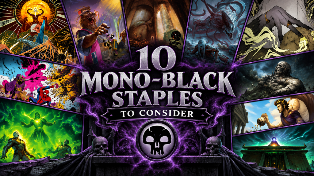 10 Mono-Black Commander Staples Worth&nbsp;Considering